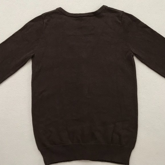 Gymboree Girls S (5-6) Set of 2, Brown Knit Cardigan & Corduroy Skort - Picture 3 of 12